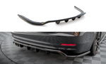 Maxton Design - Central Rear Splitter (with Vertical Bars) BMW Series 4 Gran Coupe F36