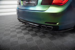 Maxton Design - Central Rear Splitter (with Vertical Bars) BMW Series 7 F01