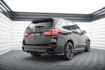 Maxton Design - Central Rear Splitter (with Vertical Bars) BMW X5 M-Pack F15