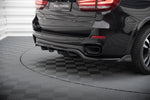 Maxton Design - Central Rear Splitter (with Vertical Bars) BMW X5 M-Pack F15