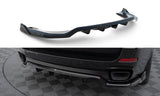 Maxton Design - Central Rear Splitter (with Vertical Bars) BMW X5 M-Pack F15