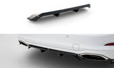 Maxton Design - Central Rear Splitter (with Vertical Bars) Ford Focus Vignale Estate MK4