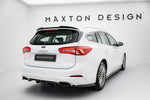 Maxton Design - Central Rear Splitter (with Vertical Bars) Ford Focus Vignale Estate MK4