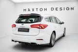 Maxton Design - Central Rear Splitter (with Vertical Bars) Ford Focus Vignale Estate MK4