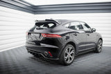 Maxton Design - Central Rear Splitter (with Vertical Bars) Jaguar E-Pace R-Dynamic MK1