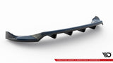 Maxton Design - Central Rear Splitter (with Vertical Bars) Jeep Compass Limited MK2 (Facelift)