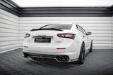 Maxton Design - Central Rear Splitter (with Vertical Bars) Maserati Ghibli MK3 (Facelift)