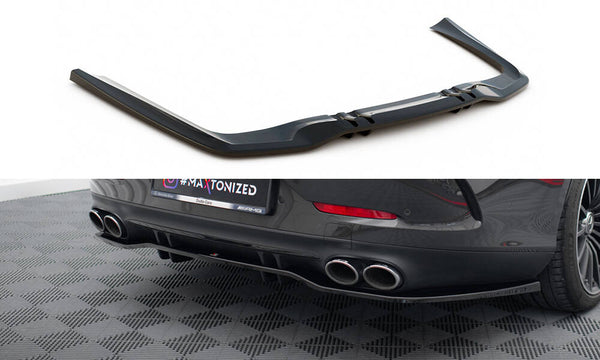 Central Rear Splitter (with vertical bars) BMW 3 Sedan E90