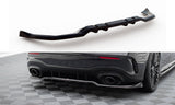 Maxton Design - Rear Splitter (with Vertical Bars) Mercedes Benz A35 AMG W177 Hatchback