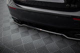 Maxton Design - Central Rear Splitter (with Vertical Bars) Mercedes Benz A35 AMG W177 Hatchback