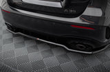 Maxton Design - Rear Splitter (with Vertical Bars) Mercedes Benz A35 AMG W177 Hatchback