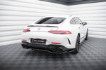 Maxton Design - Central Rear Splitter (with Vertical Bars) Mercedes Benz AMG GT 43 4-Door Coupe V8 Styling Package