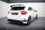 Maxton Design - Central Rear Splitter (with Vertical Bars) Mercedes Benz A45 AMG W176