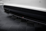 Maxton Design - Central Rear Splitter (with Vertical Bars) Mercedes Benz A45 AMG W176