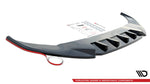 Maxton Design - Central Rear Splitter (with Vertical Bars) Mercedes Benz A45 AMG W176