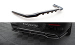 Maxton Design - Central Rear Splitter (with Vertical Bars) Mercedes Benz CLA-Class Coupe C118