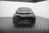 Maxton Design - Central Rear Splitter (with Vertical Bars) Mercedes Benz CLA-Class Coupe C118