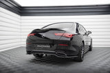 Maxton Design - Central Rear Splitter (with Vertical Bars) Mercedes Benz CLA-Class Coupe C118