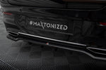 Maxton Design - Central Rear Splitter (with Vertical Bars) Mercedes Benz CLA-Class Coupe C118