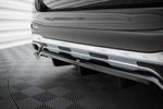 Maxton Design - Central Rear Splitter (with Vertical Bars) Mercedes Benz GLC-Class AMG-Line X254