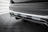 Maxton Design - Central Rear Splitter (with Vertical Bars) Mercedes Benz GLC-Class AMG-Line X254