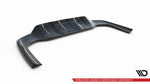 Maxton Design - Central Rear Splitter (with Vertical Bars) Mercedes Benz GLC-Class AMG-Line X254