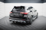 Maxton Design - Central Rear Splitter (with Vertical Bars) Mercedes Benz GLC-Class AMG-Line X254