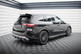 Maxton Design - Central Rear Splitter (with Vertical Bars) Mercedes Benz GLC-Class AMG-Line X254