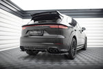 Maxton Design - Central Rear Splitter (with Vertical Bars) Porsche Cayenne Sport Design MK3