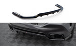 Maxton Design - Central Rear Splitter (with Vertical Bars) V.1 BMW X6 M-Pack G06 (Facelift)