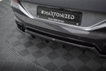 Maxton Design - Central Rear Splitter (with Vertical Bars) V.1 BMW X6 M-Pack G06 (Facelift)