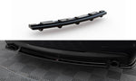 Maxton Design - Central Rear Splitter BMW Series 5 M-Pack F11 (Fits Two Single Exhaust Ends)