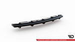 Maxton Design - Central Rear Splitter BMW Series 5 M-Pack F11 (Fits Two Single Exhaust Ends)