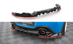 Maxton Design - Central Rear Splitter (with Vertical Bars) V.2 Toyota GR86 MK1