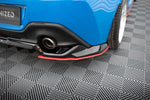 Maxton Design - Central Rear Splitter (with Vertical Bars) V.2 Toyota GR86 MK1