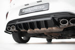 Maxton Design - Central Rear Splitter (with Vertical Bars) Volkswagen T-Roc R MK1 Rear Diffuser Maxton Design royalty-bespoke.myshopify.com 