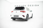 Maxton Design - Central Rear Splitter (with Vertical Bars) Volkswagen T-Roc R MK1 Rear Diffuser Maxton Design royalty-bespoke.myshopify.com 