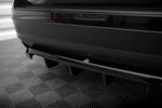 Maxton Design - Central Rear Splitter (with Vertical Bars) Volkswagen Touareg MK2