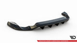 Maxton Design - Central Rear Splitter (with Vertical Bars) Volkswagen Touareg MK2