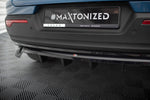 Maxton Design - Central Rear Splitter (with Vertical Bars) Volvo C40 MK1