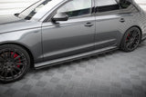 Maxton Design - Side Skirts Diffusers Audi S6 / A6 S-Line / A6 C7 FL