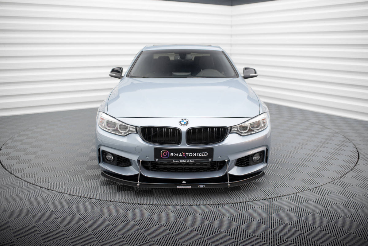 Maxton Design - Front Racing Splitter V.2 BMW Series 4 Coupe / Gran ...