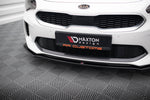 Maxton Design - Front Splitter V.1 Kia Stinger GT