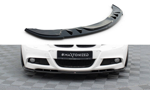 Maxton Design - Front Splitter V.1 BMW Series 3 M-Pack Sedan / Touring E90/E91 (Facelift) Front Spoiler Maxton Design royalty-bespoke.myshopify.com 