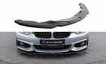 Maxton Design - Front Splitter V.1 BMW Series 4 Coupe / Gran Coupe / Cabrio M-Pack F32 / F36 / F33