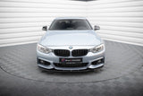 Maxton Design - Front Splitter V.1 BMW Series 4 Coupe / Gran Coupe / Cabrio M-Pack F32 / F36 / F33