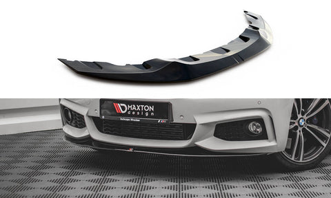 Maxton Design - Front Splitter V.2 BMW Series 4 Coupe / Gran Coupe / Cabrio M-Pack F32 / F36 / F33