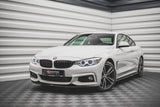 Maxton Design - Front Splitter V.2 BMW Series 4 Coupe / Gran Coupe / Cabrio M-Pack F32 / F36 / F33