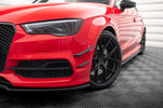 Maxton Design - Front Bumper Canards Audi S3 / A3 S-Line 8V Sedan / Cabrio