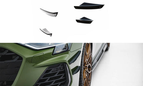 Maxton Design - Front Bumper Canards Audi S3 Sportback / A3 S-Line Sportback 8Y (Facelift)